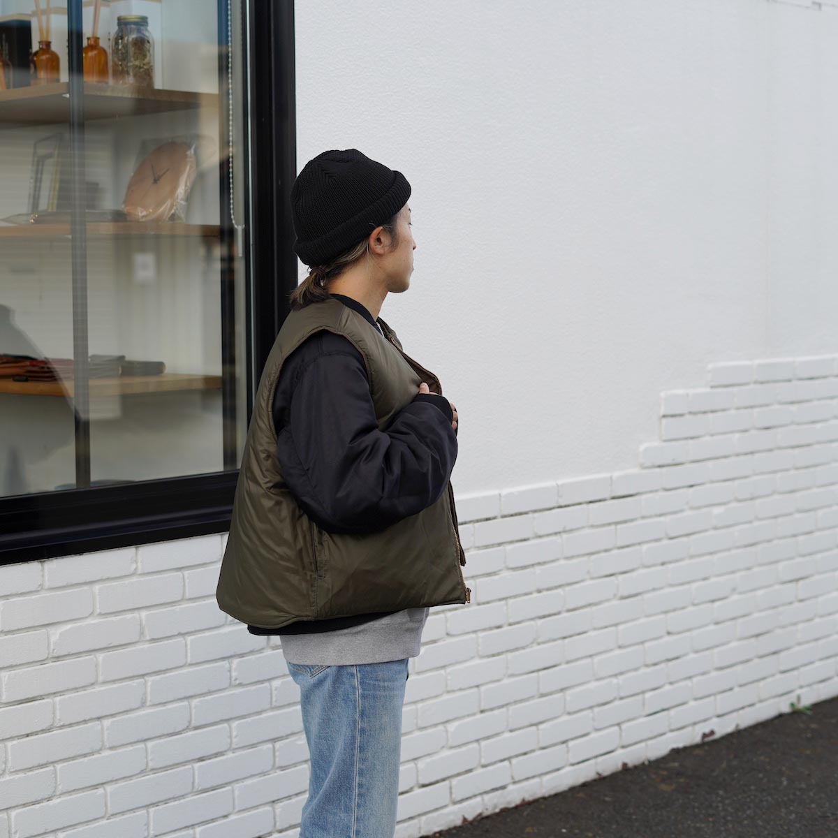 Unlikely / Unlikely Reversible Utility Vest (Brown)