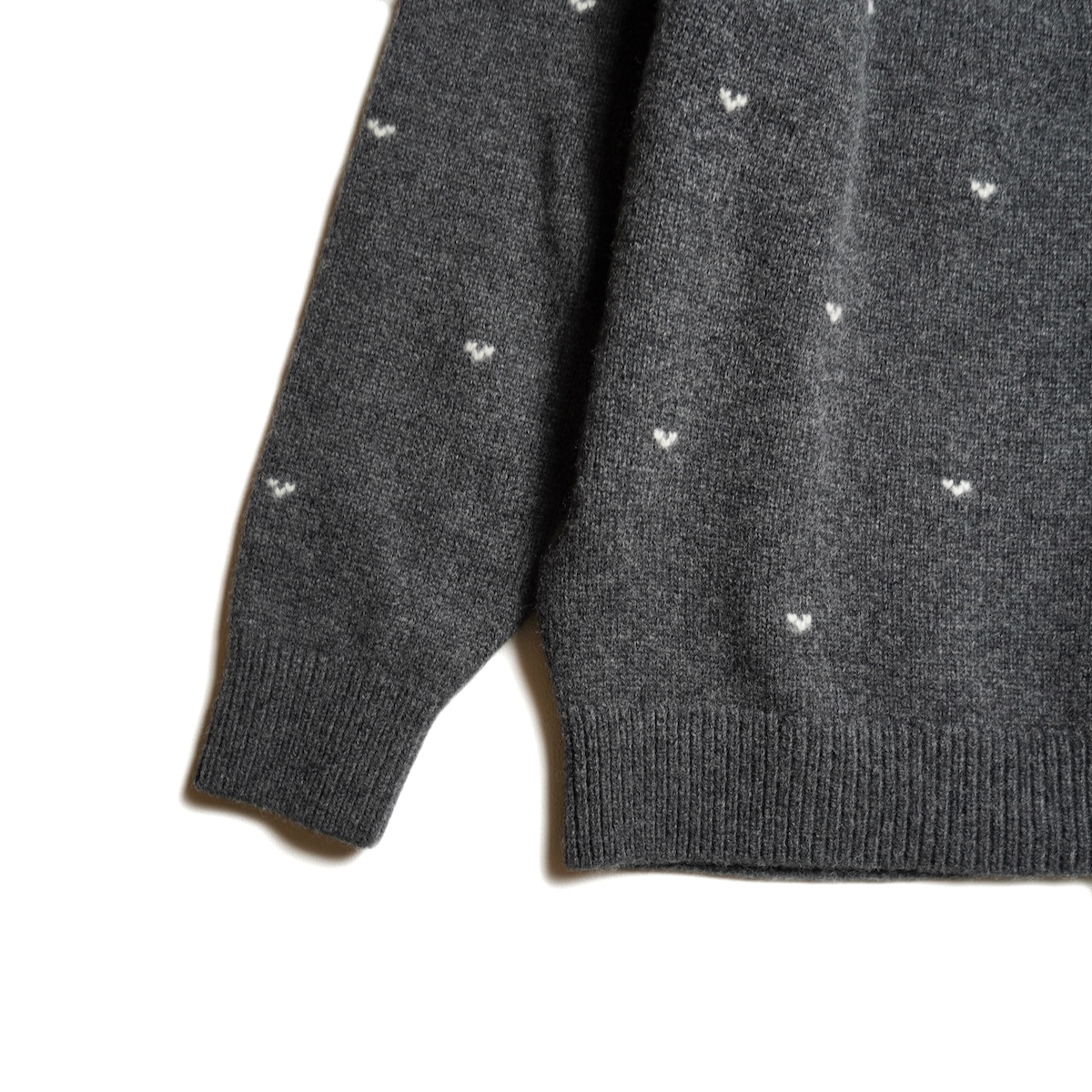 M COVERCHORD × Unlikely FAIR ISEL DUCK UNSTABLE FAIR ISLE SWEATER