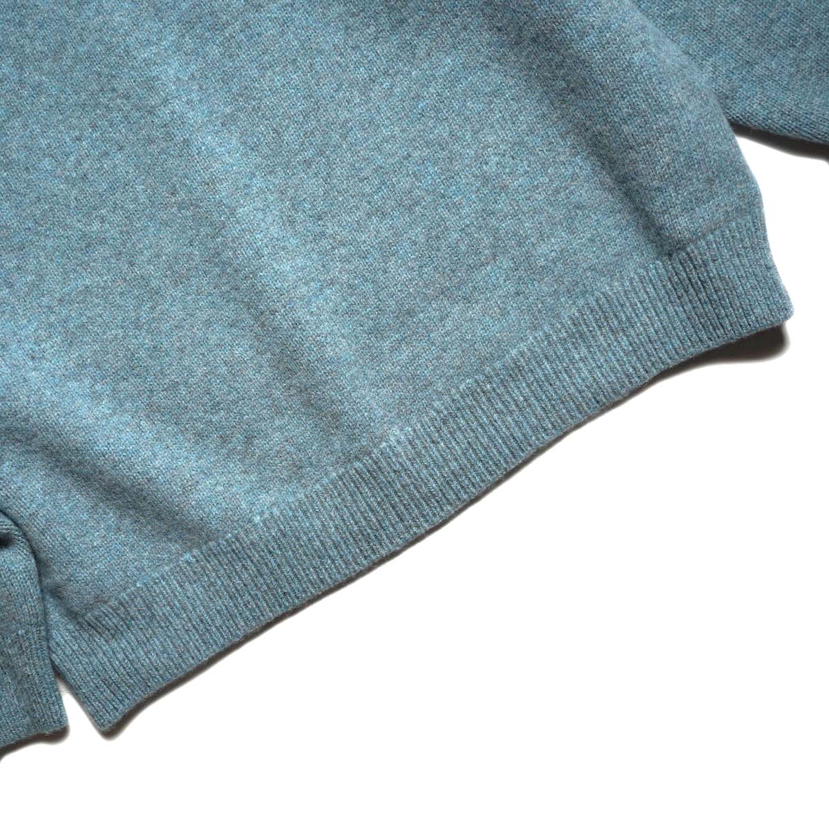 Unlikely / Unlikely Fair Isle "Snow Flake" (Sax Blue) 裾