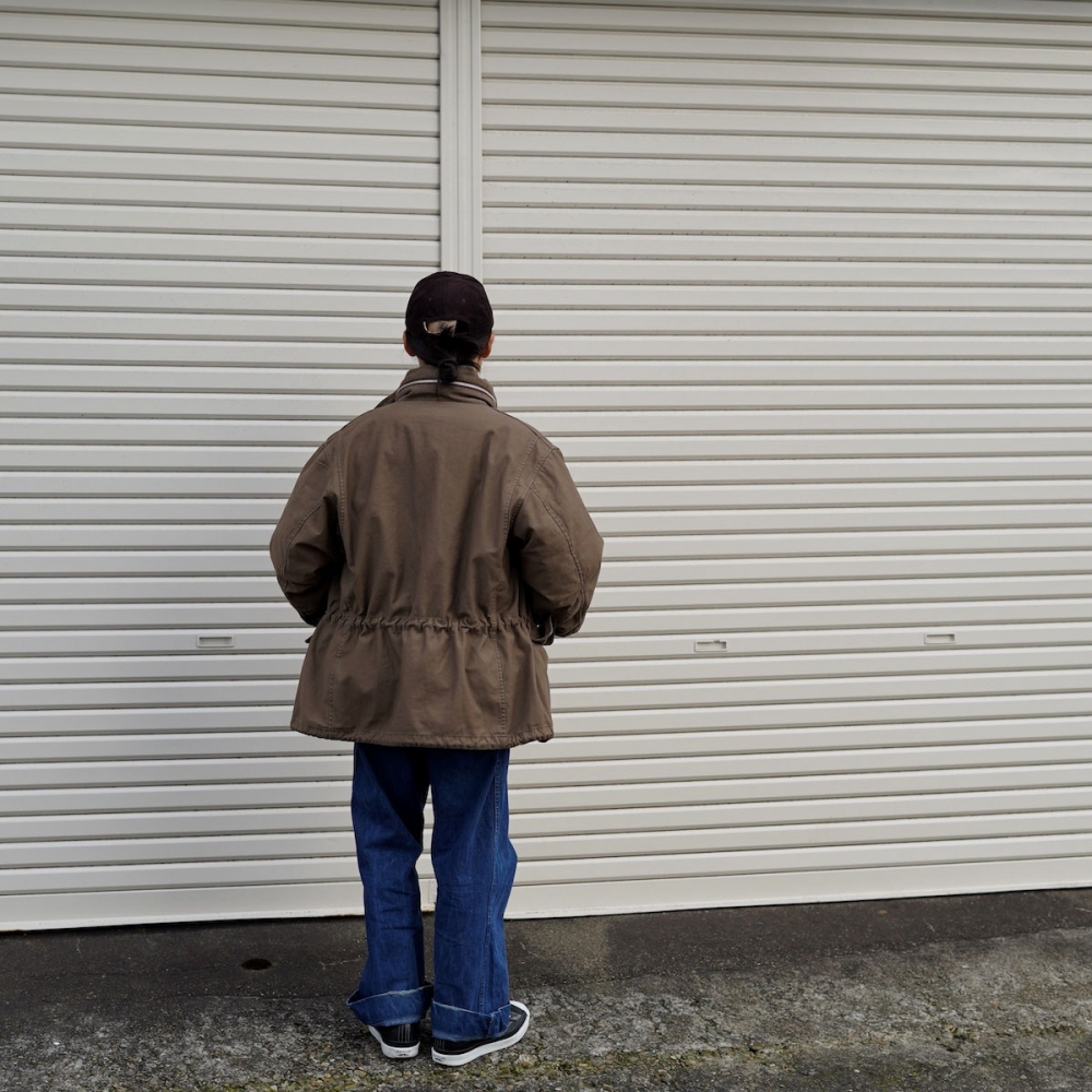 Unlikely / Unlikely 3way M-65 Field Down Jacket (LT.Brown) 着用イメージ③
