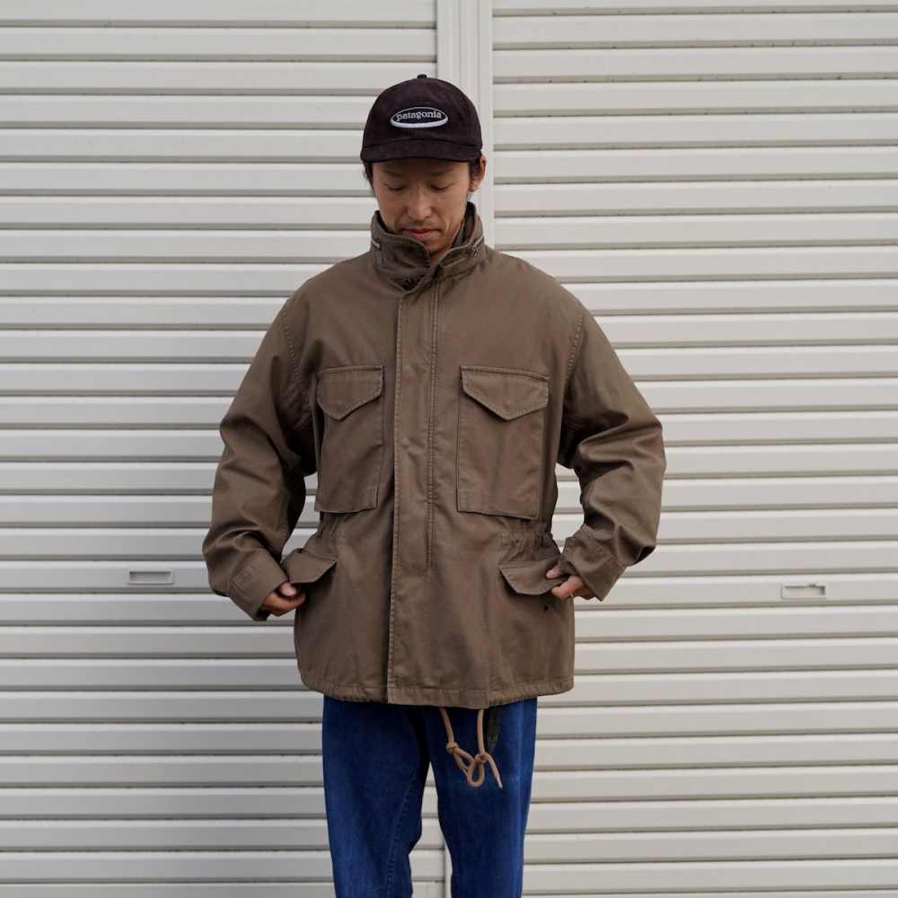 Unlikely / Unlikely 3way M-65 Field Down Jacket (LT.Brown) 着用イメージ②