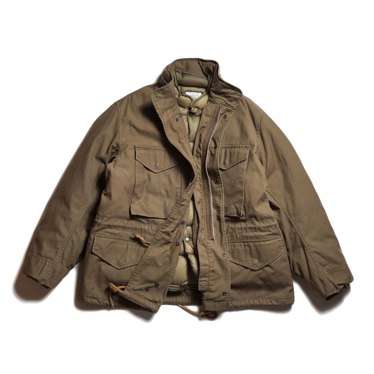 Unlikely / Unlikely 3way M-65 Field Down Jacket (LT.Brown) 正面
