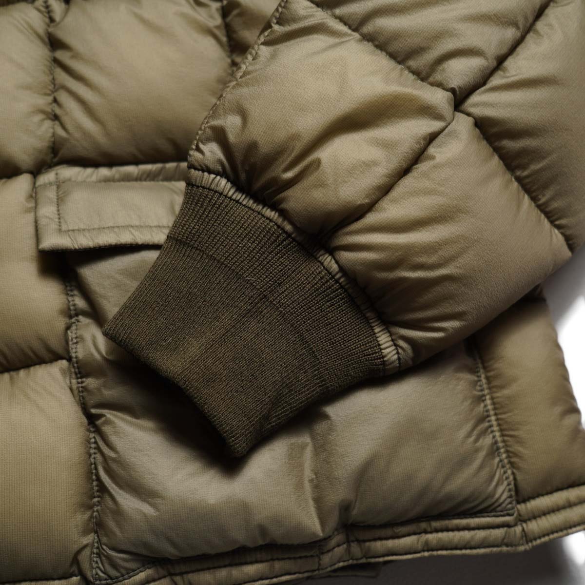 Unlikely / Unlikely 3way M-65 Field Down Jacket (LT.Brown) ライナー - 袖リブ