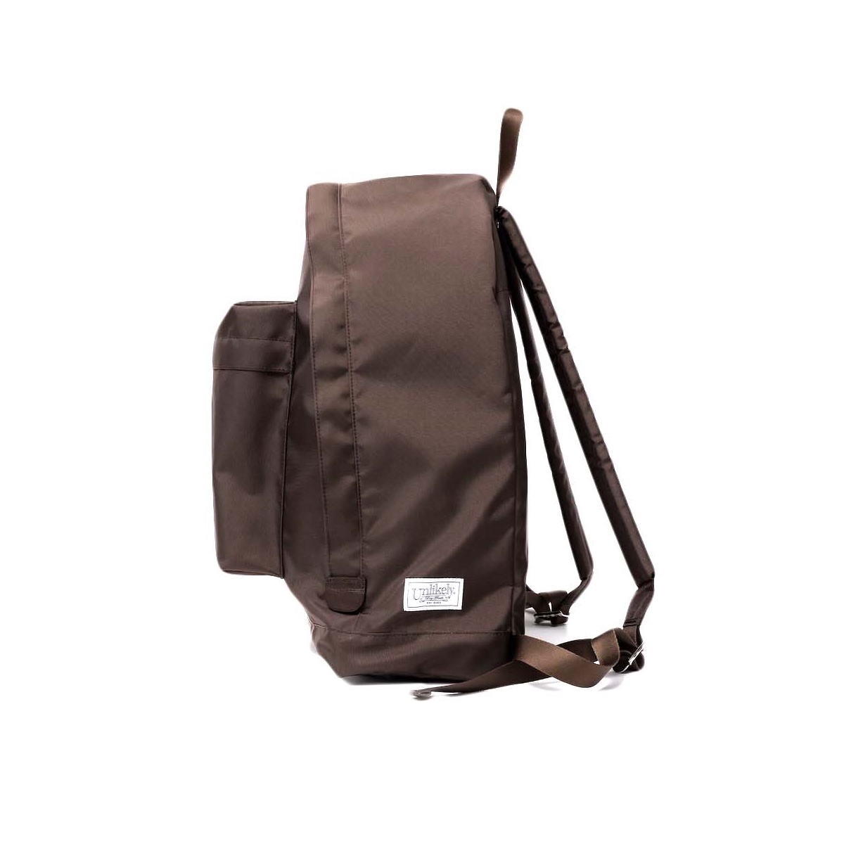 Unlikely / Unlikely "Equipment" 2day Back Pack (Brown) サイド