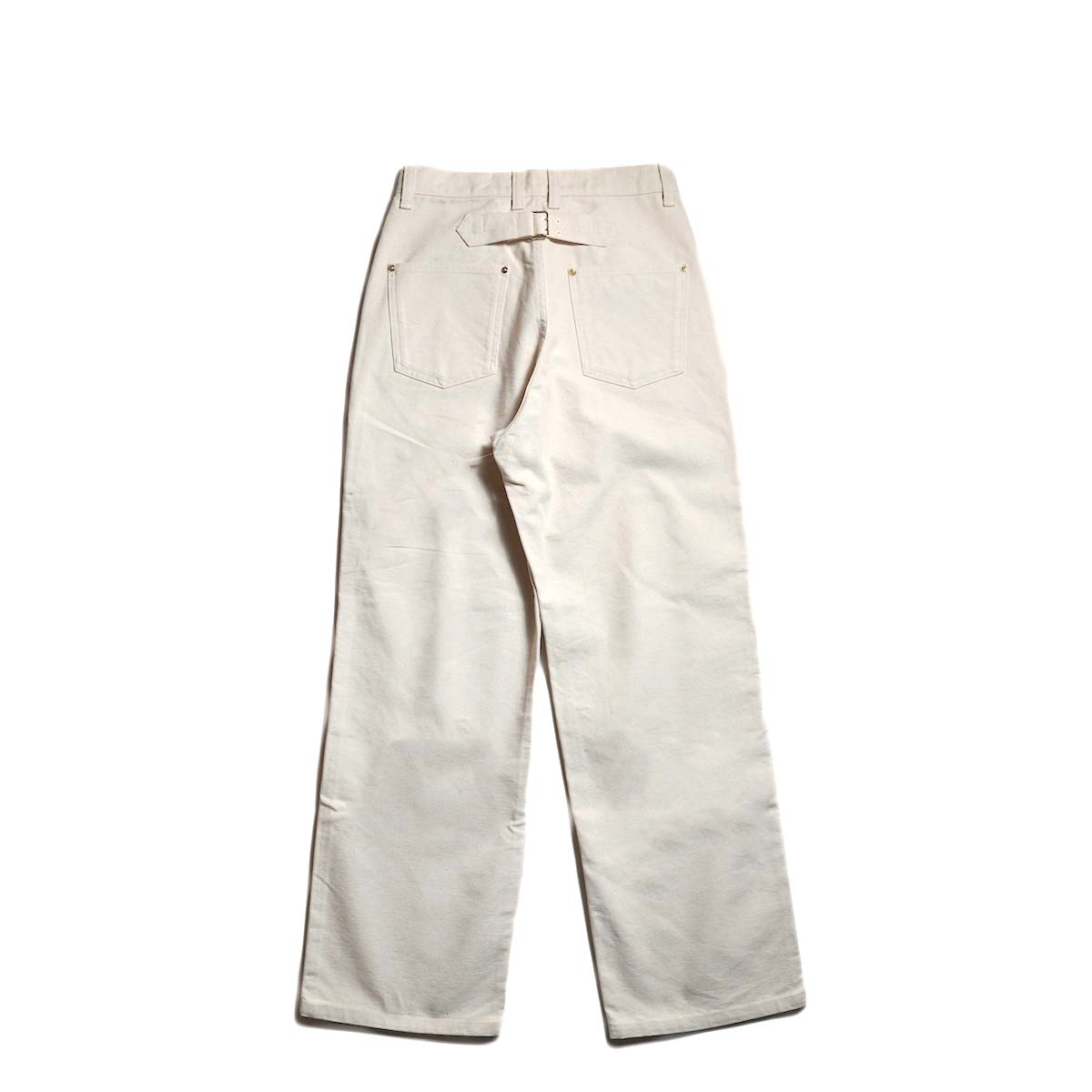 UNUSED / UW1190-W Double Knee Duck Pants (Natural)