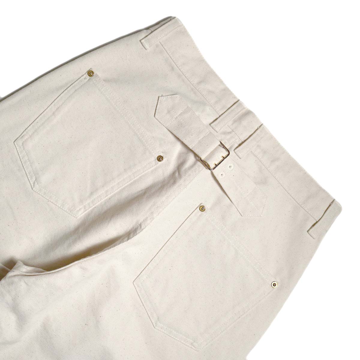 UNUSED / UW1190-W Double Knee Duck Pants (Natural)