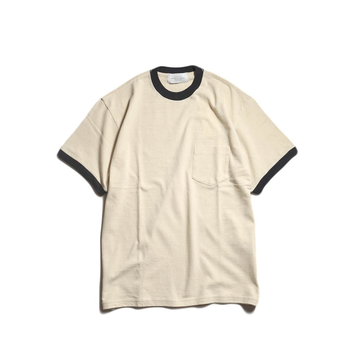 トップス UNUSED 25SS US2483 Ringer T-shirt XL 4 UNUSED アンユーズド 25SS US2483 Ringer short sleeve T-shirt