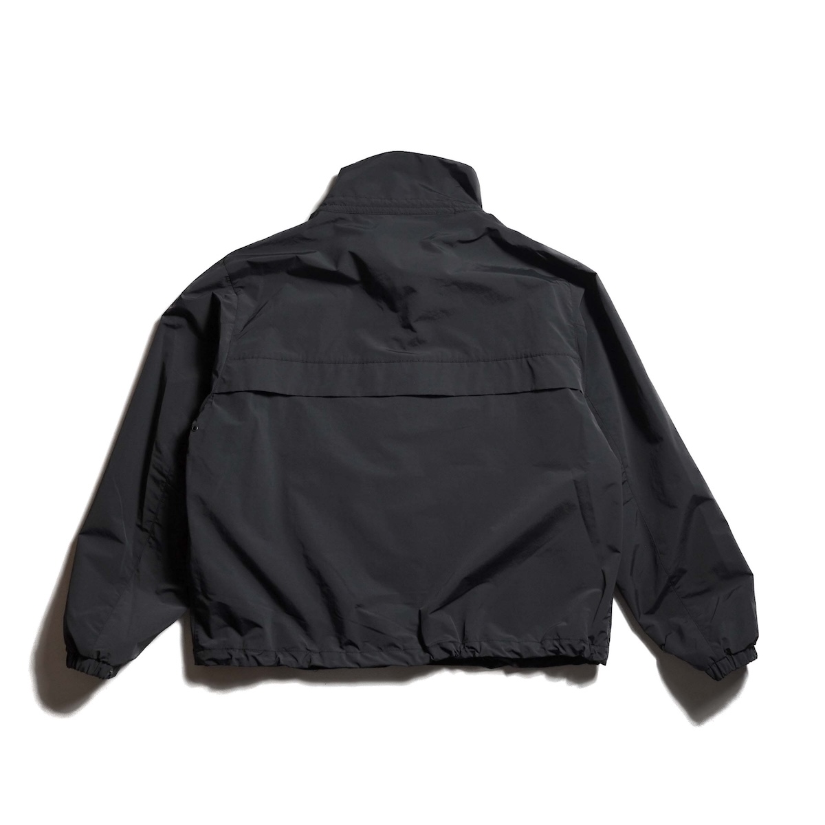 UNUSED / US2539 Pull over nylon jacket (Black)