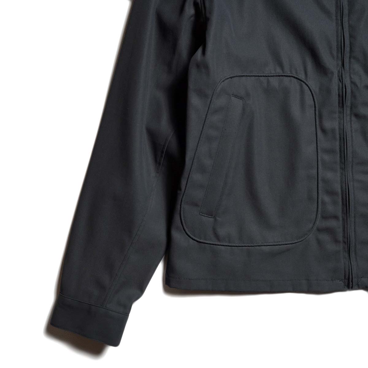 UNUSED / US2540 Drizzler jacket (Black) ポケット