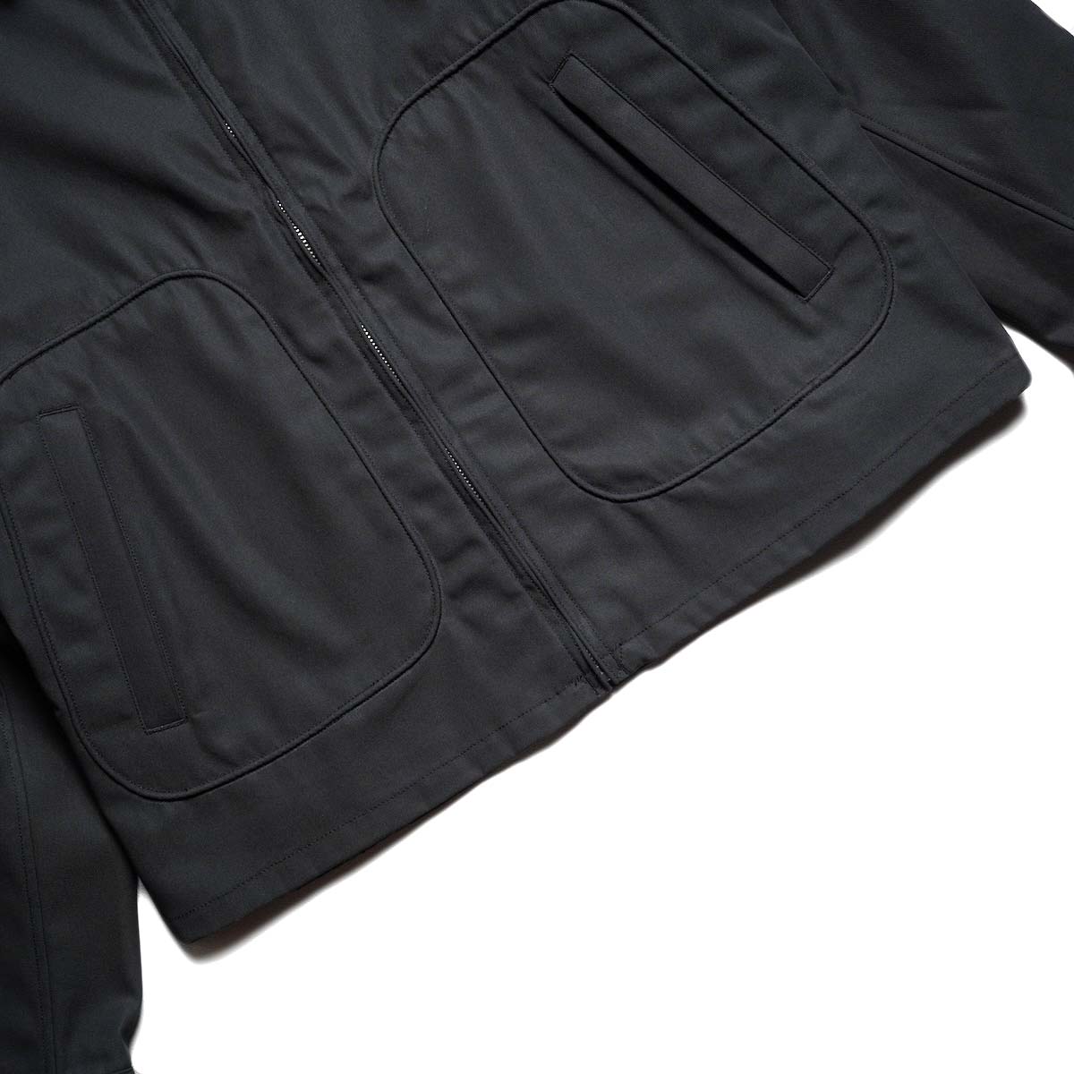 UNUSED / US2540 Drizzler jacket (Black) 裾