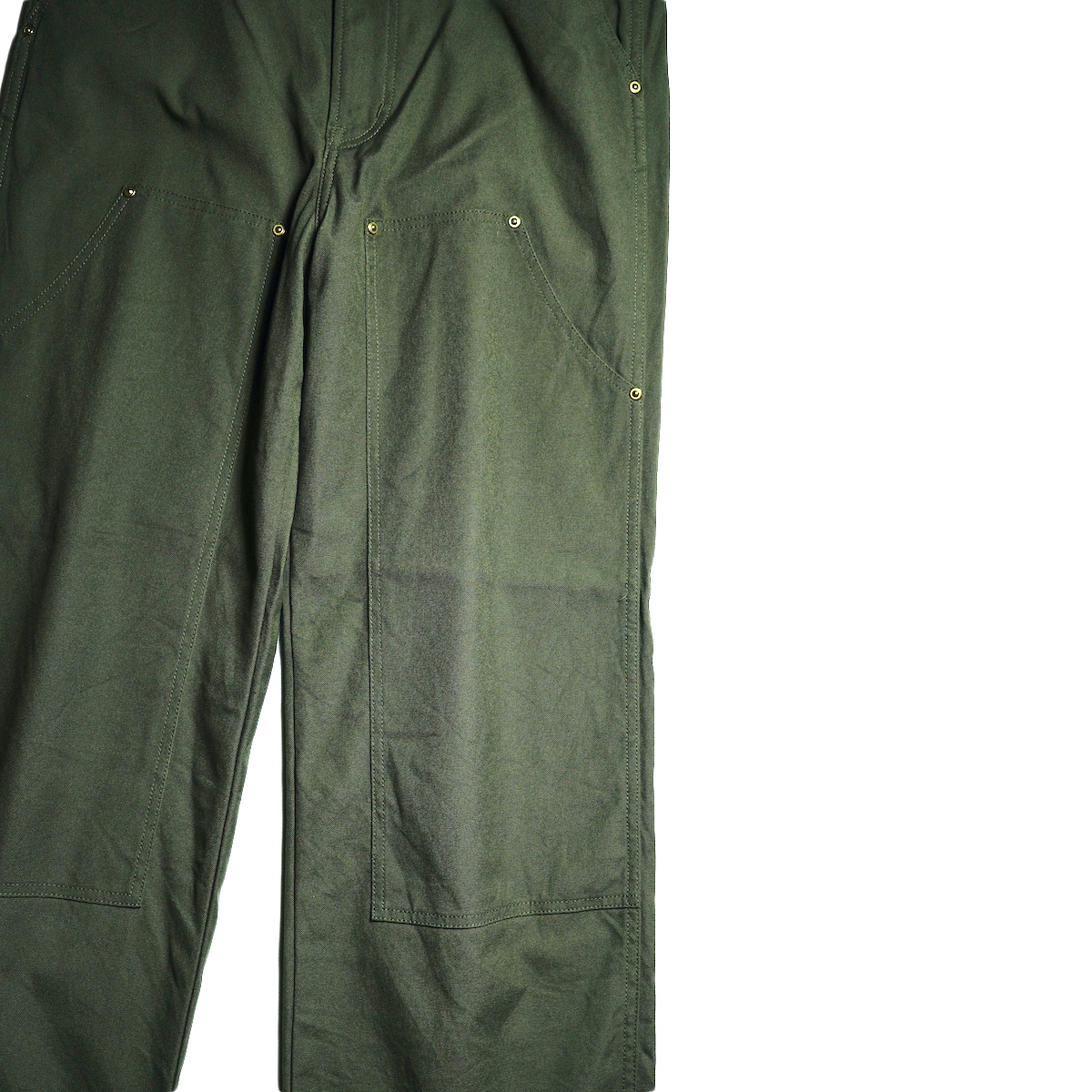 UNUSED / UW1176 Double knee duck pants (Black)