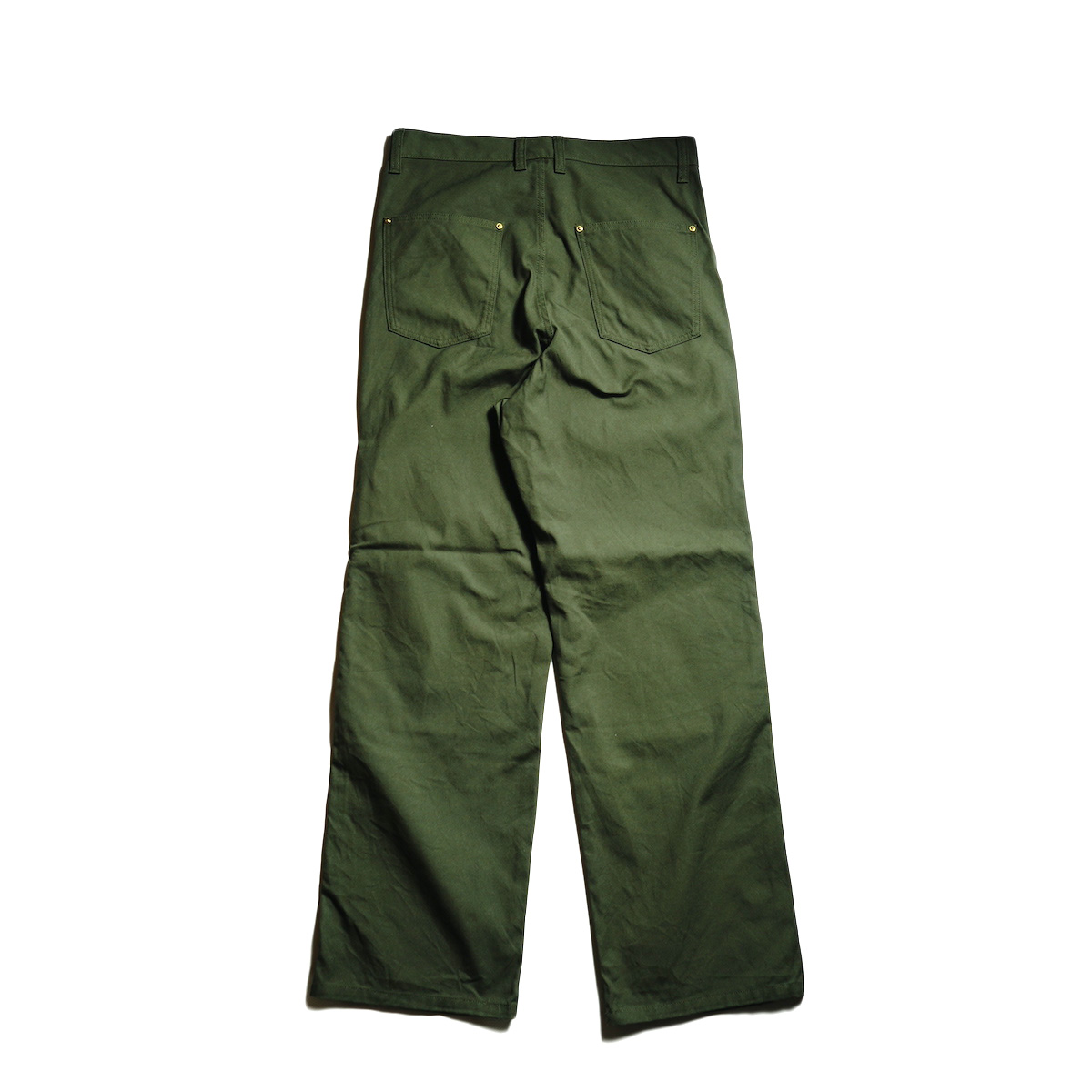 UNUSED / UW1176 Double knee duck pants (Black)