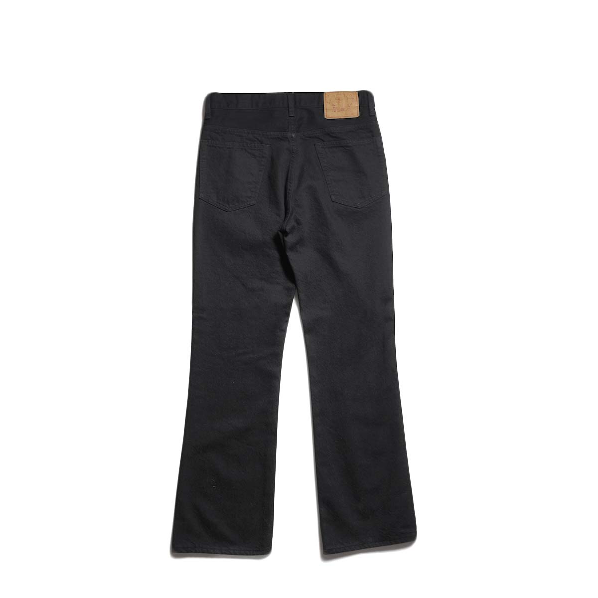 UNUSED / UW1186 Denim pants (Black) 背面