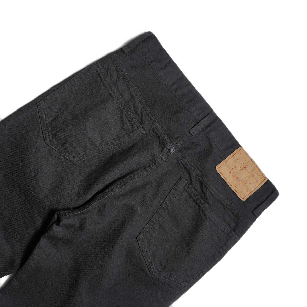 UNUSED / UW1186 Denim pants (Black) ヒップポケット