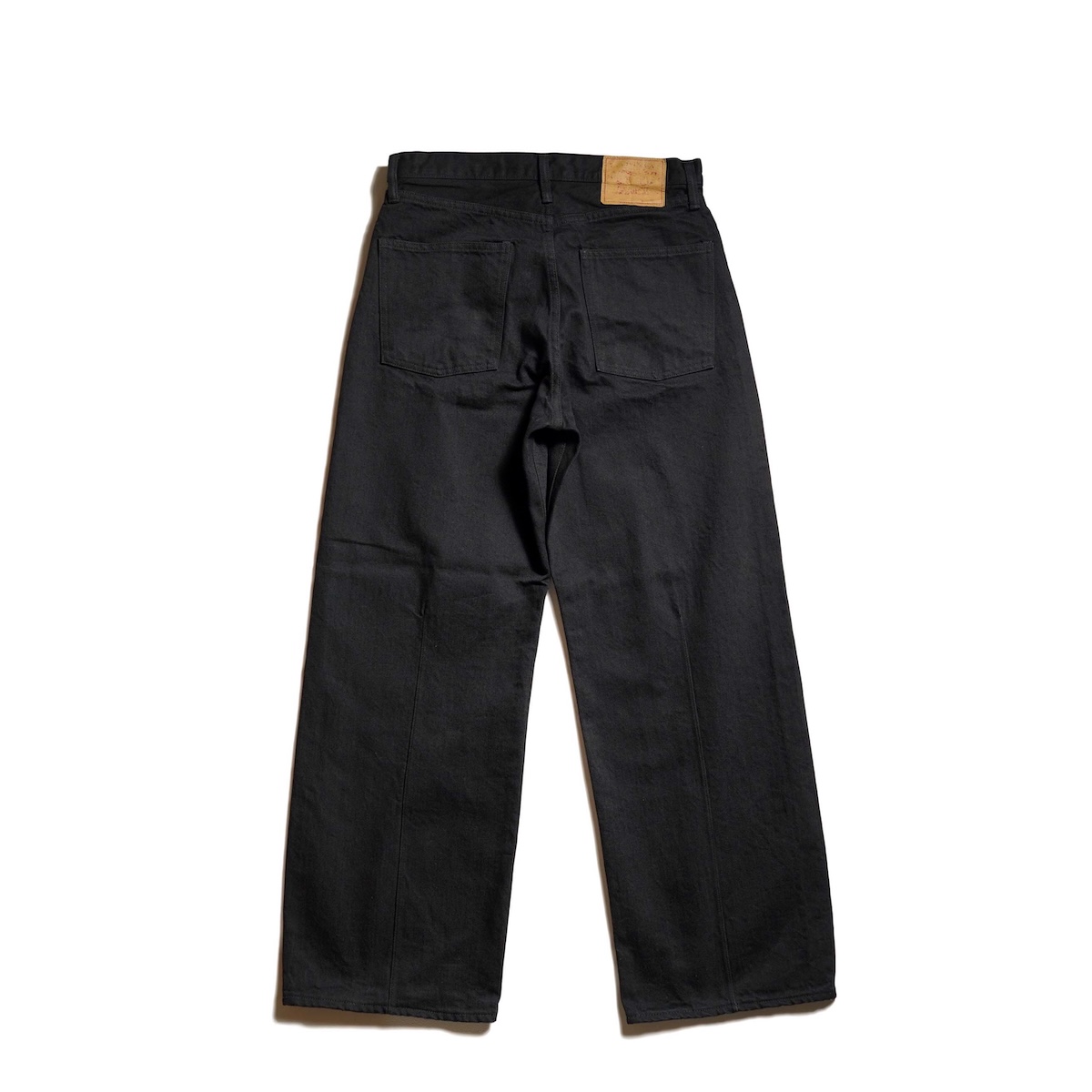 パンツ UNUSED Wide glitter pants 黒 サイズ3