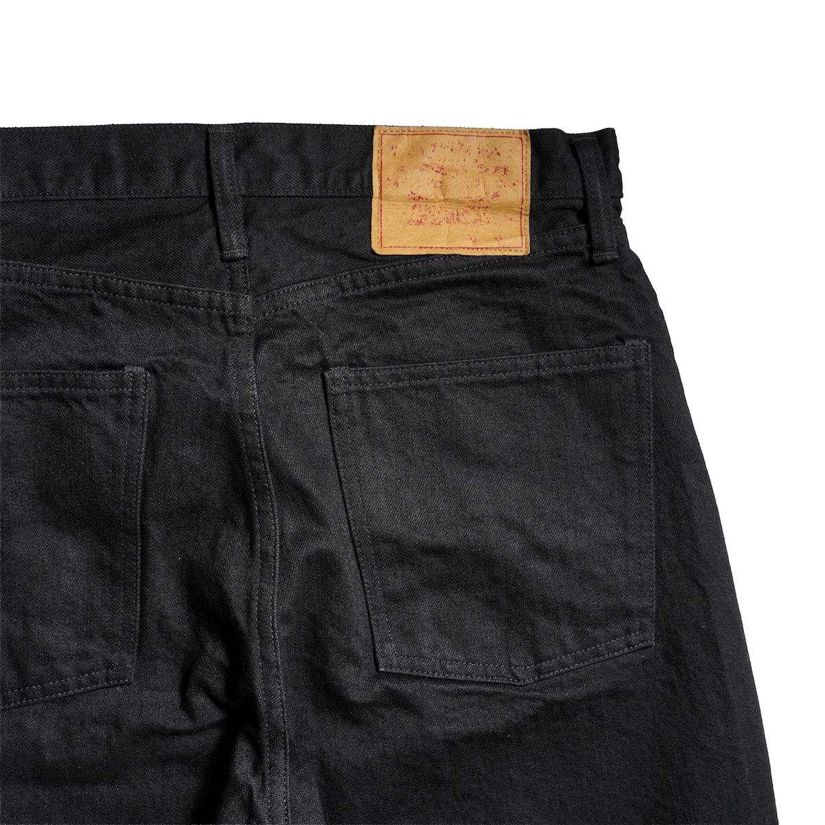 UNUSED / UW1202 Wide denim pants (Black)