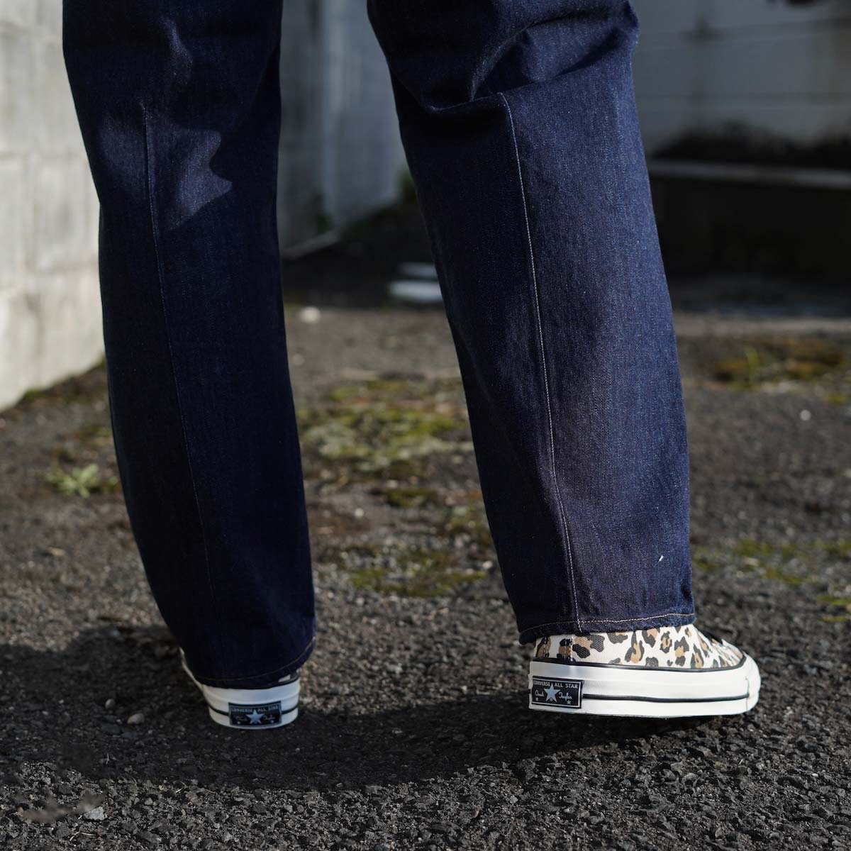 UNUSED / UW1202 Wide denim pants (Indigo)