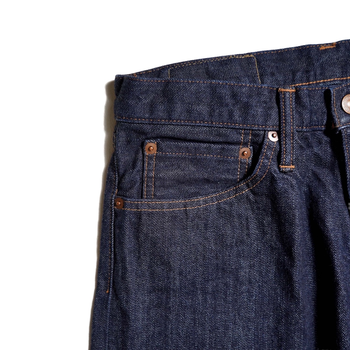 UNUSED / UW1202 Wide denim pants (Indigo)