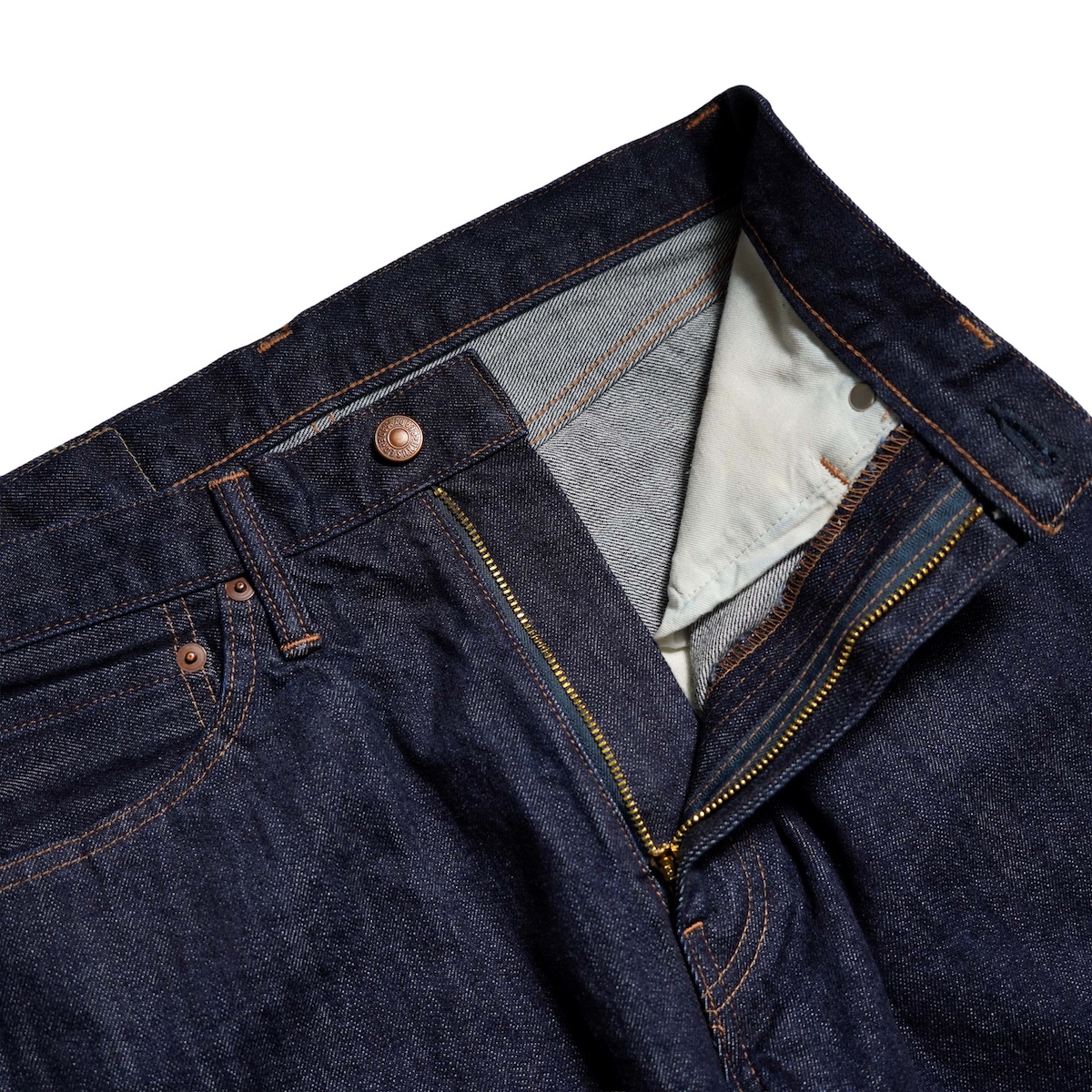 UNUSED / UW1202 Wide denim pants (Indigo)