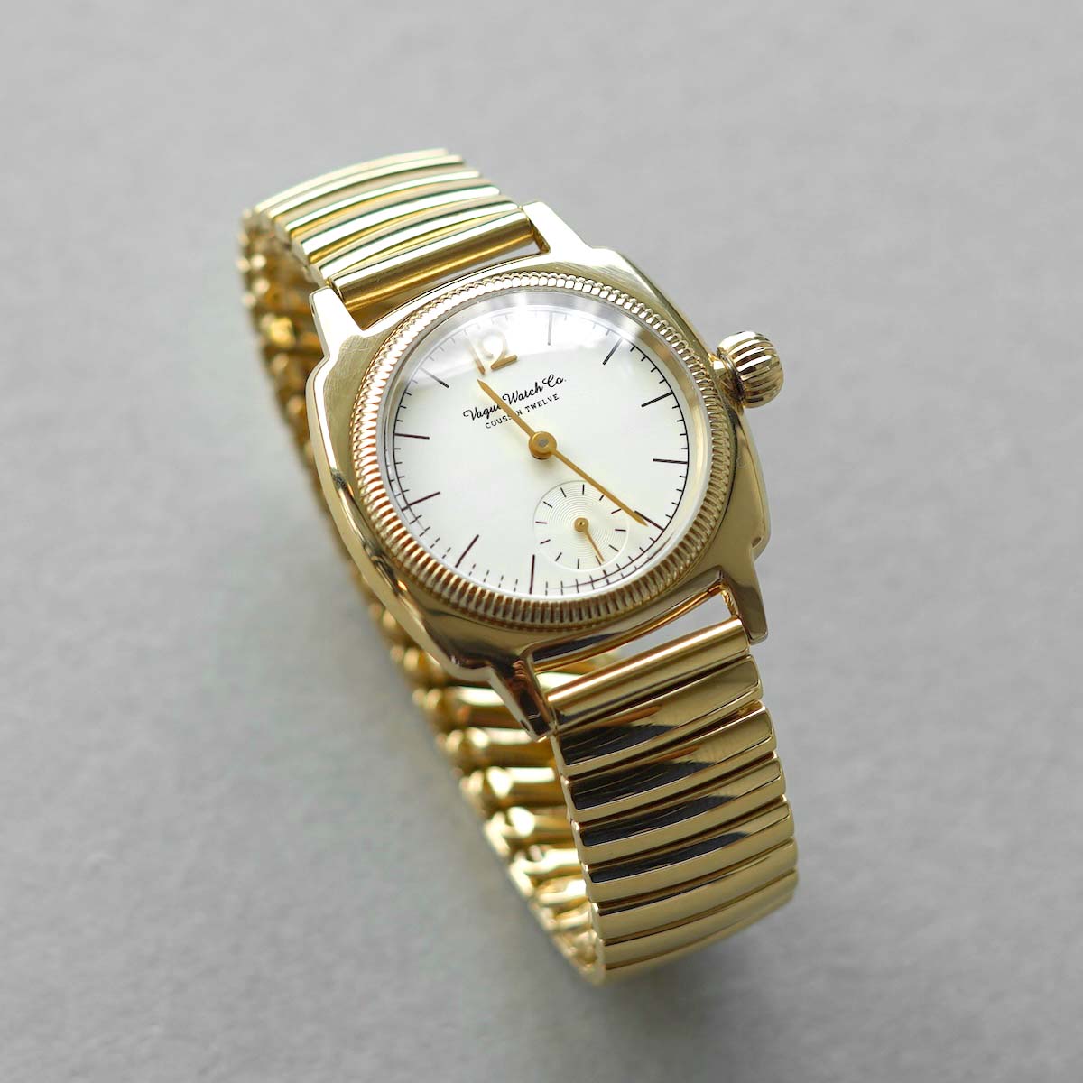 時計 VAGUE WATCH Coussin 12 Extension Vague Watch Co. / Coussin 12 Extension (Gold)