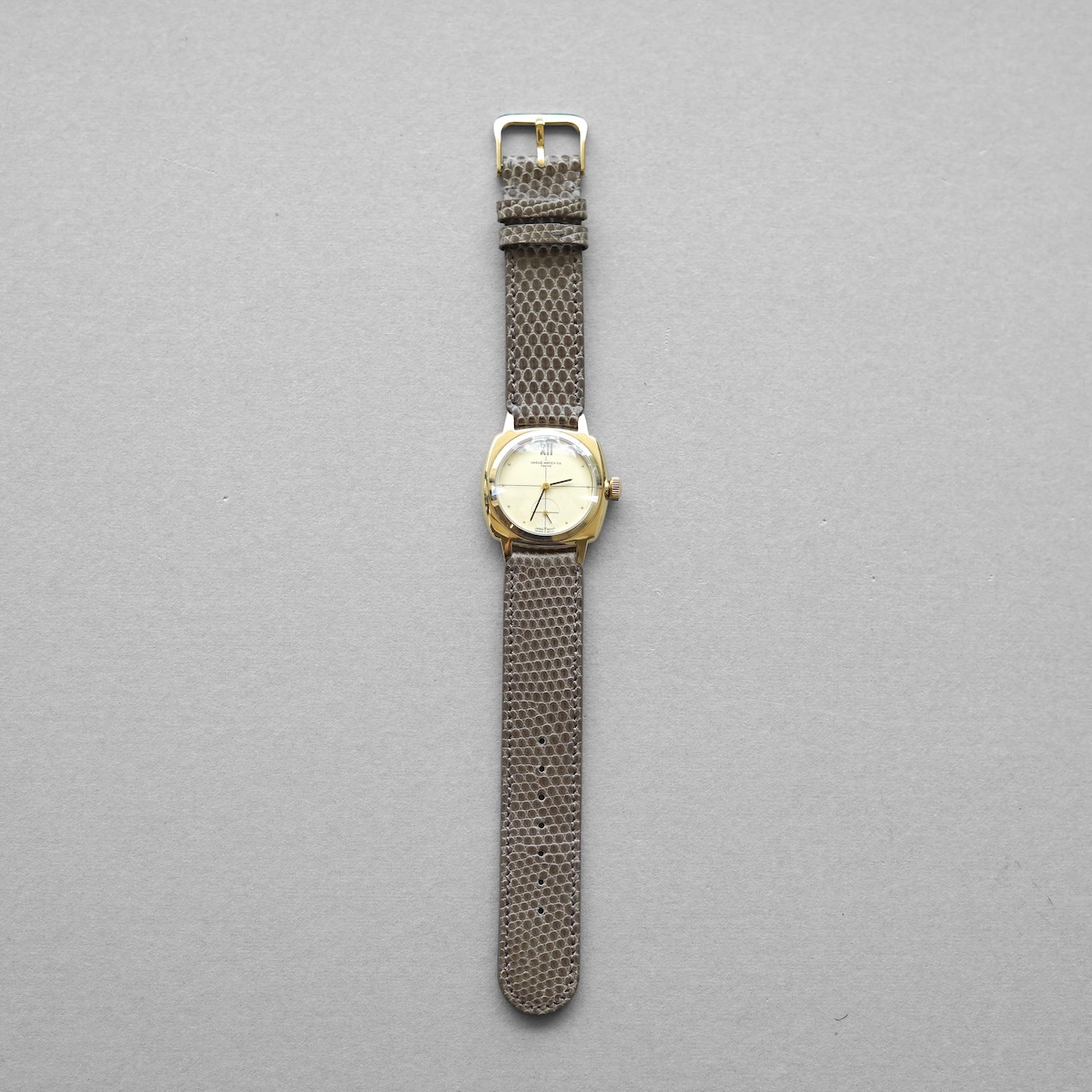 Vague Watch Co. / Coussin Sophie Dress Lizard - Gold
