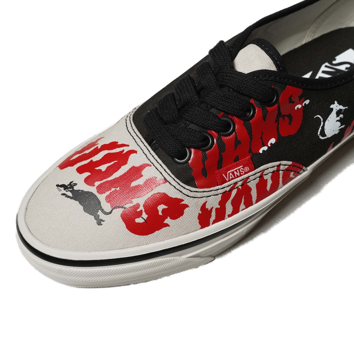 VANS / LX Authentic 44 - Soon Easy Taupe Mist (Faded Black) トゥ