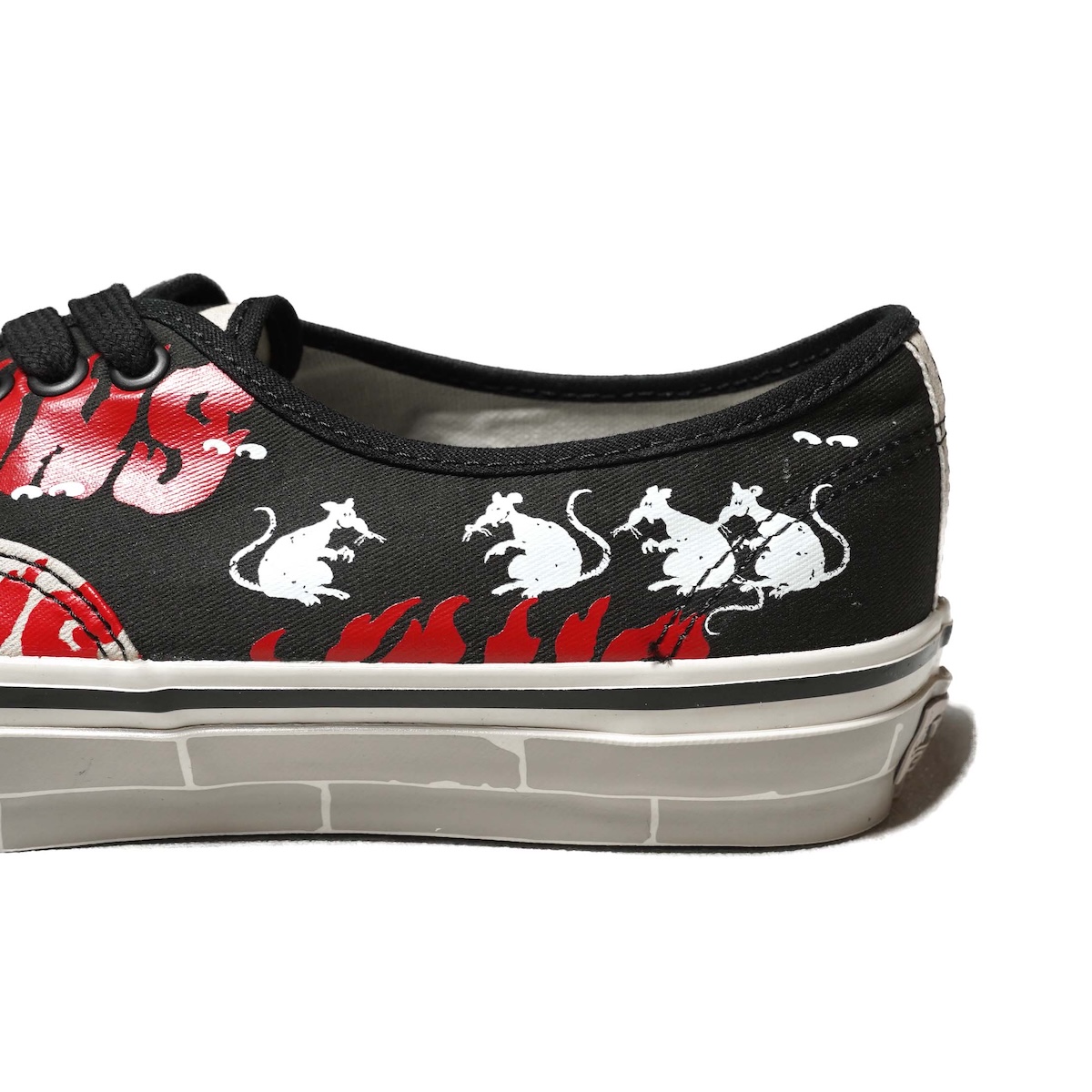 VANS / LX Authentic 44 - Soon Easy Taupe Mist (Faded Black) プリント