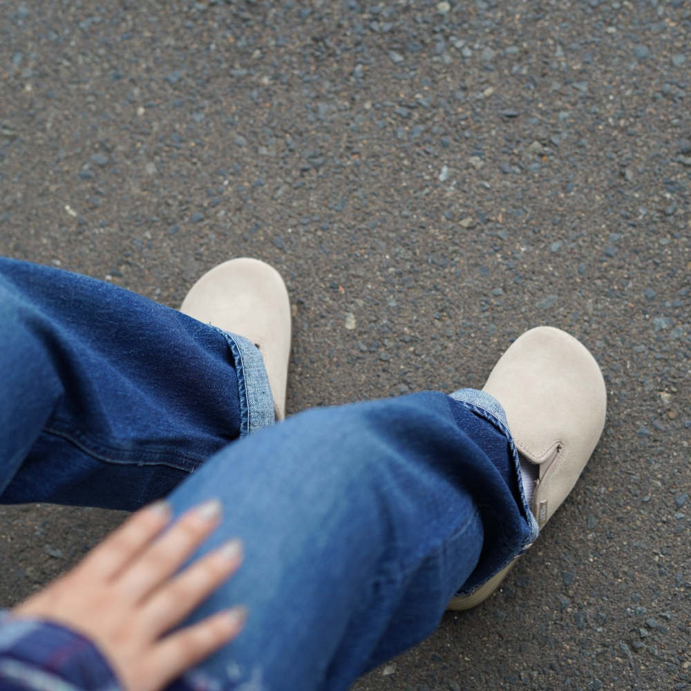 VANS / HARBOR MULE VR3 (Khaki) 着用イメージ