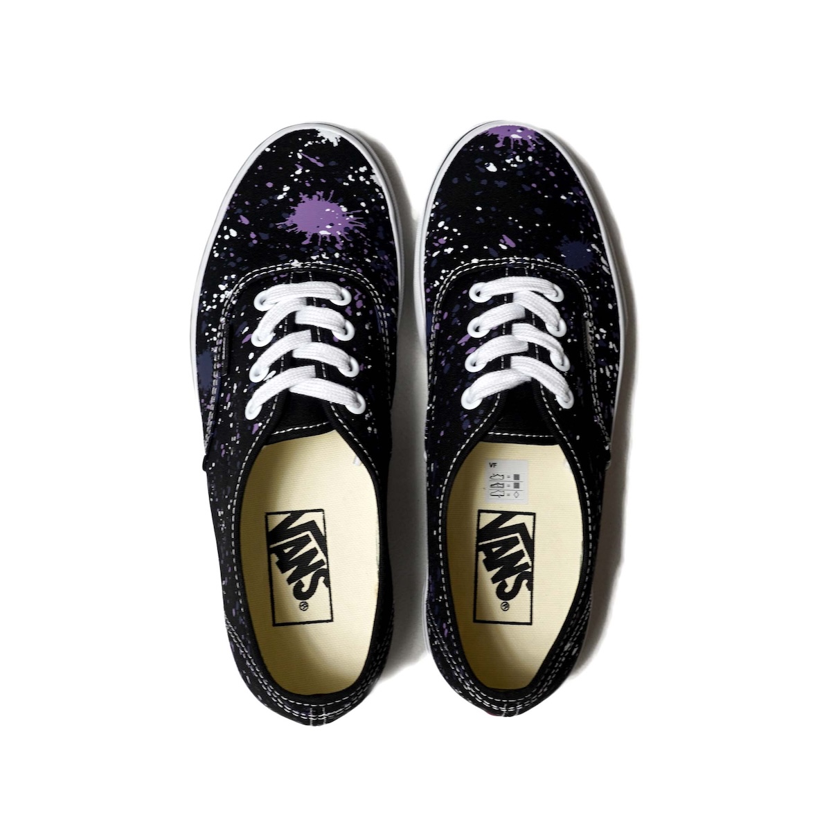 VANS / AUTHENTIC (Splatter Black / Multi)