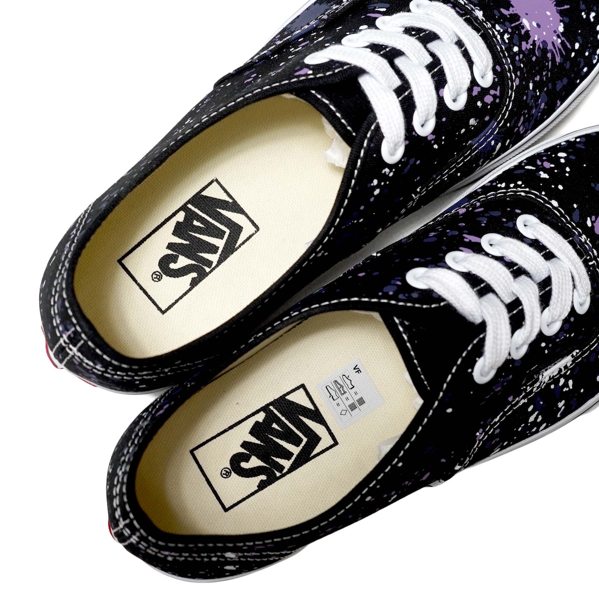 VANS / AUTHENTIC (Splatter Black / Multi)