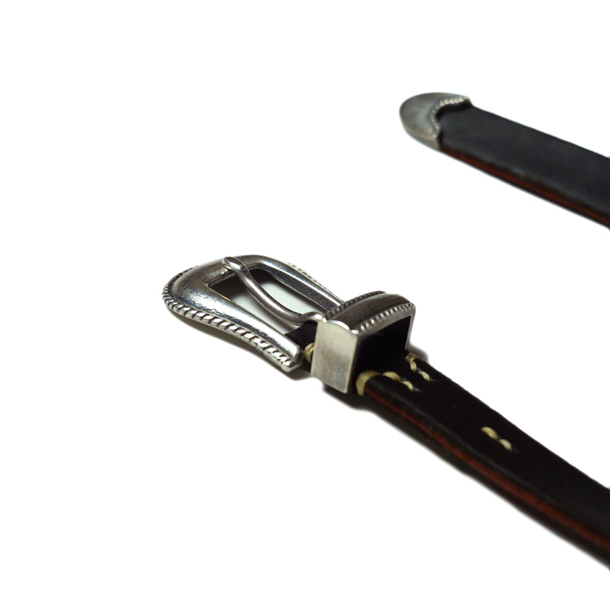 Vintage Works / DH5738 Leather Belt -CHASIN (Studs)