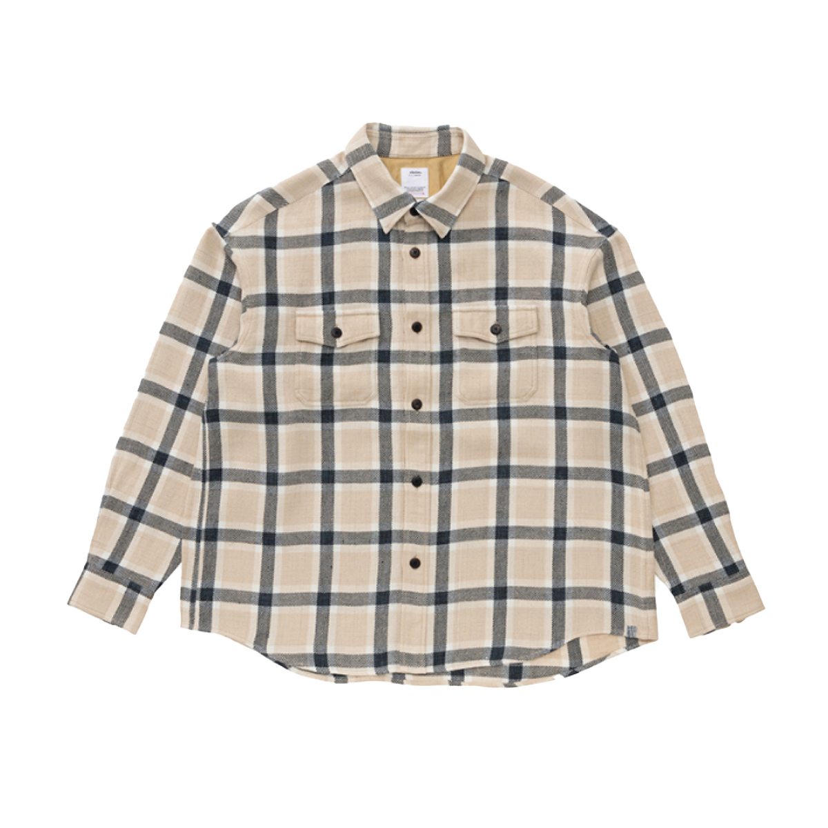 VISVIM / LUMBER CHECK L/S (Beige)