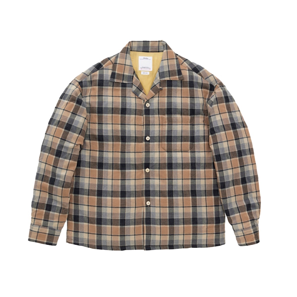 VISVIM / KEESEY CHECK DOWN JKT (Beige)