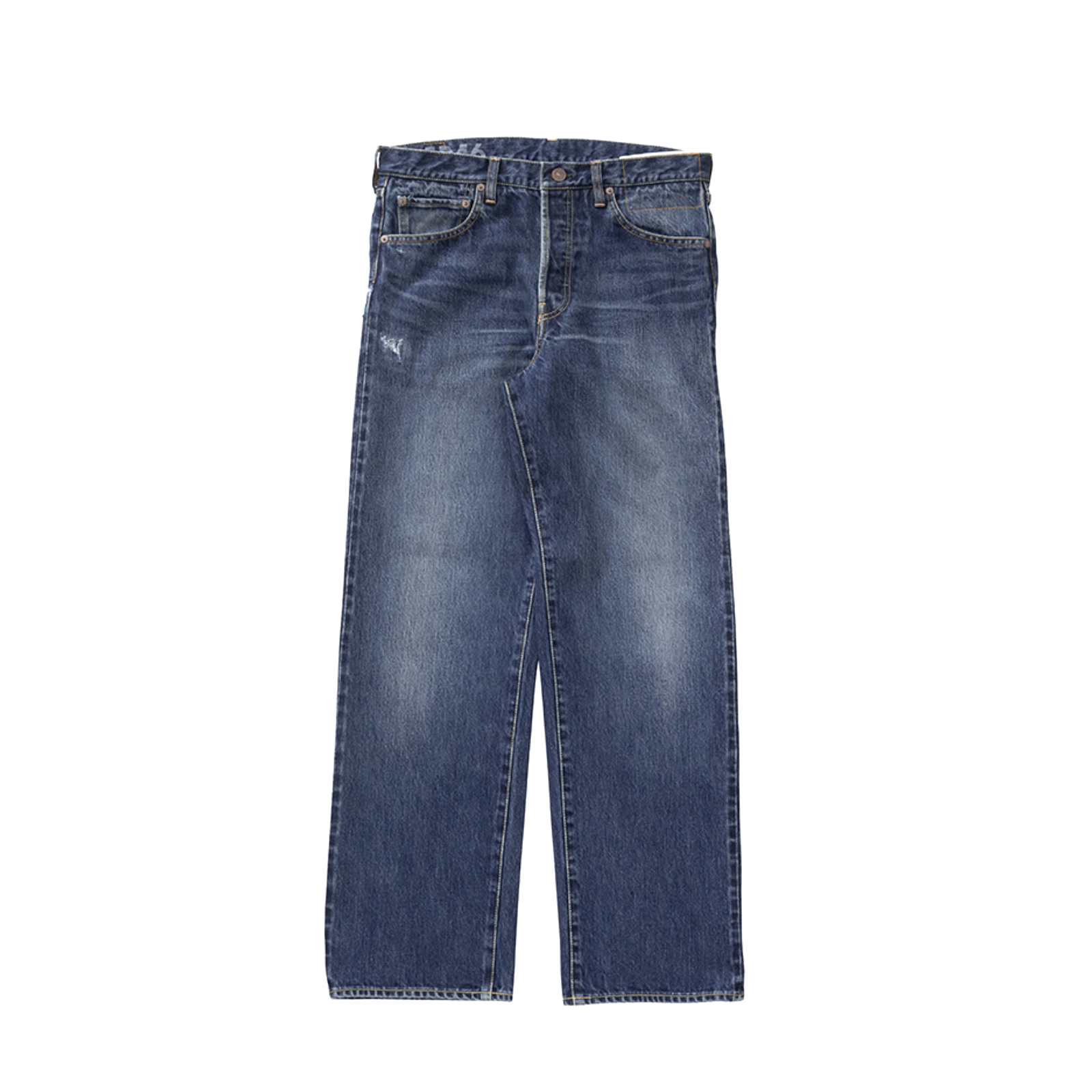 VISVIM / SOCIAL SCULPTURE 01 NARROW DMGD-46 (indigo)