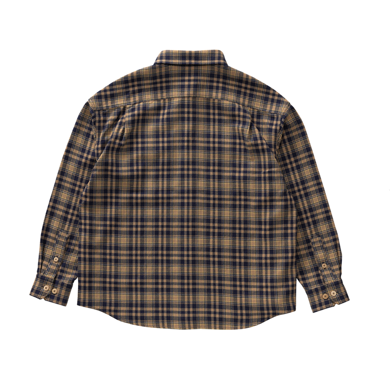 VISVIM / LUMBER CHECK L/S (Navy)