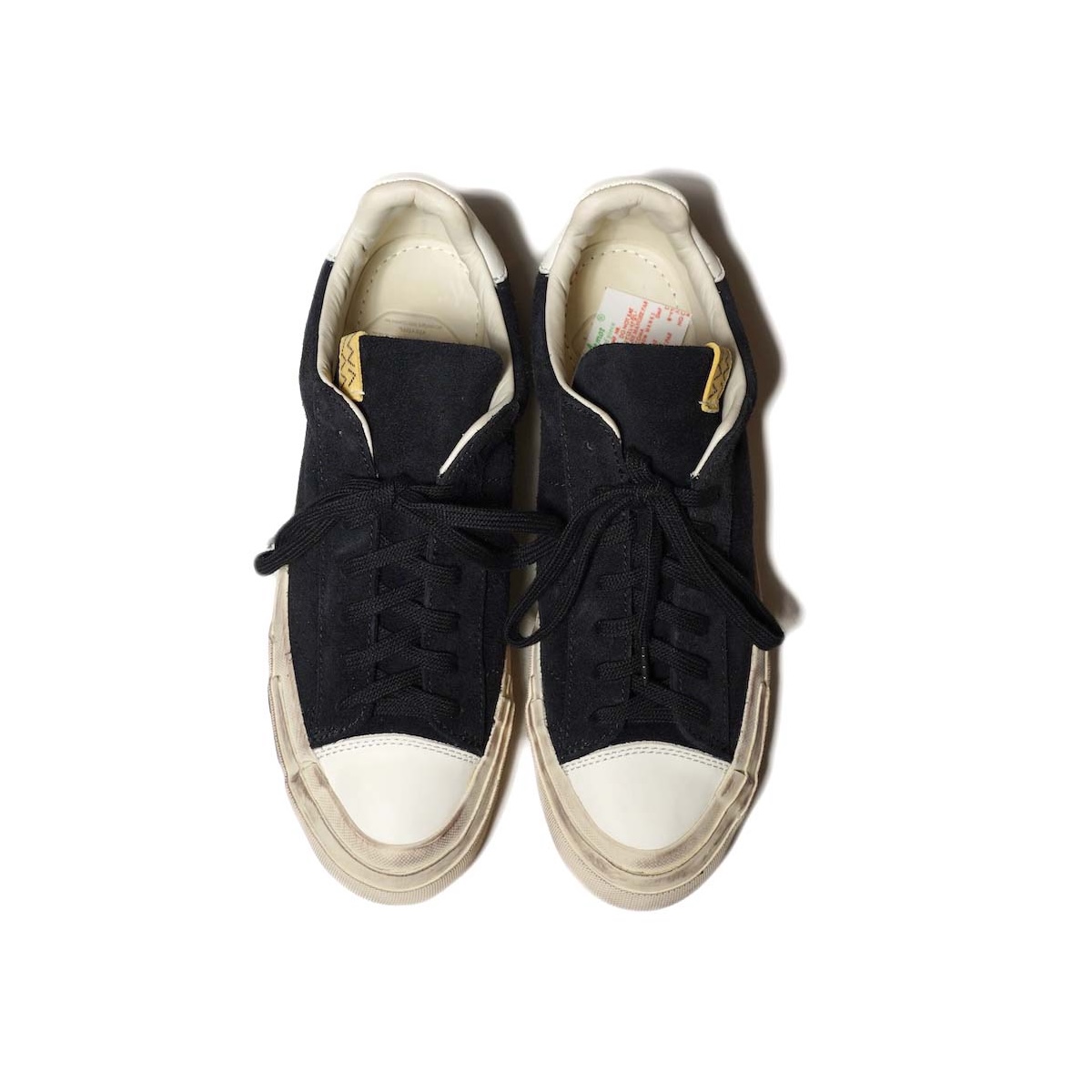 VISVIM  / LOGAN DECK LO G.PATTEN (Black) アッパー