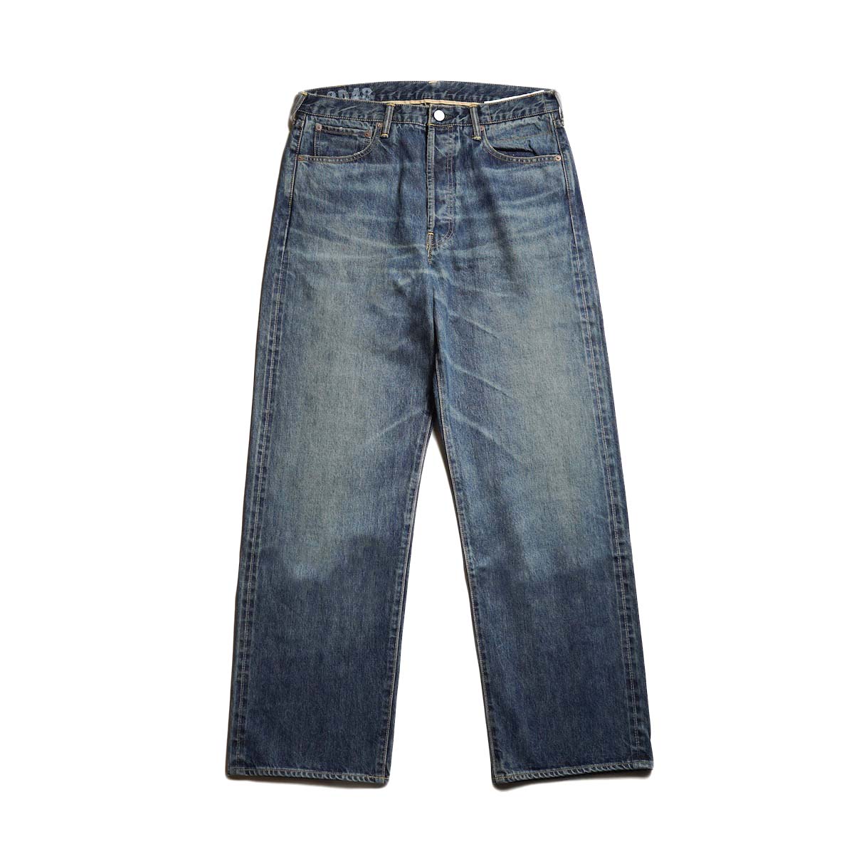 VISVIM / SOCIAL SCULPTURE 01 WIDE DMGD-48 (Indigo)