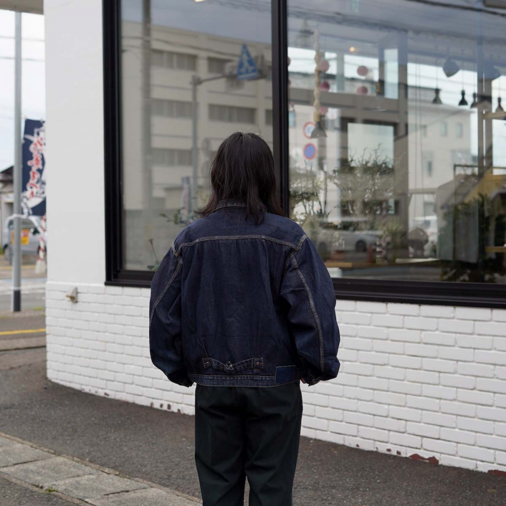 VISVIM / SS 102XX JKT DMGD MUD (Indigo) 着用イメージ③