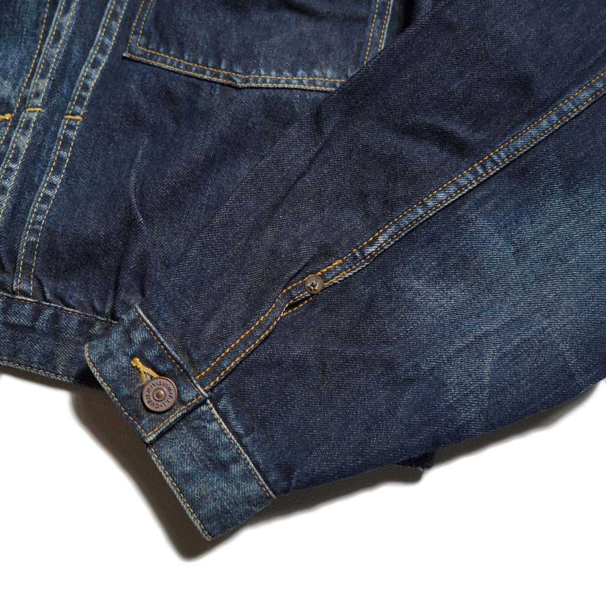 VISVIM / SS 102XX JKT DMGD MUD (Indigo) 袖先