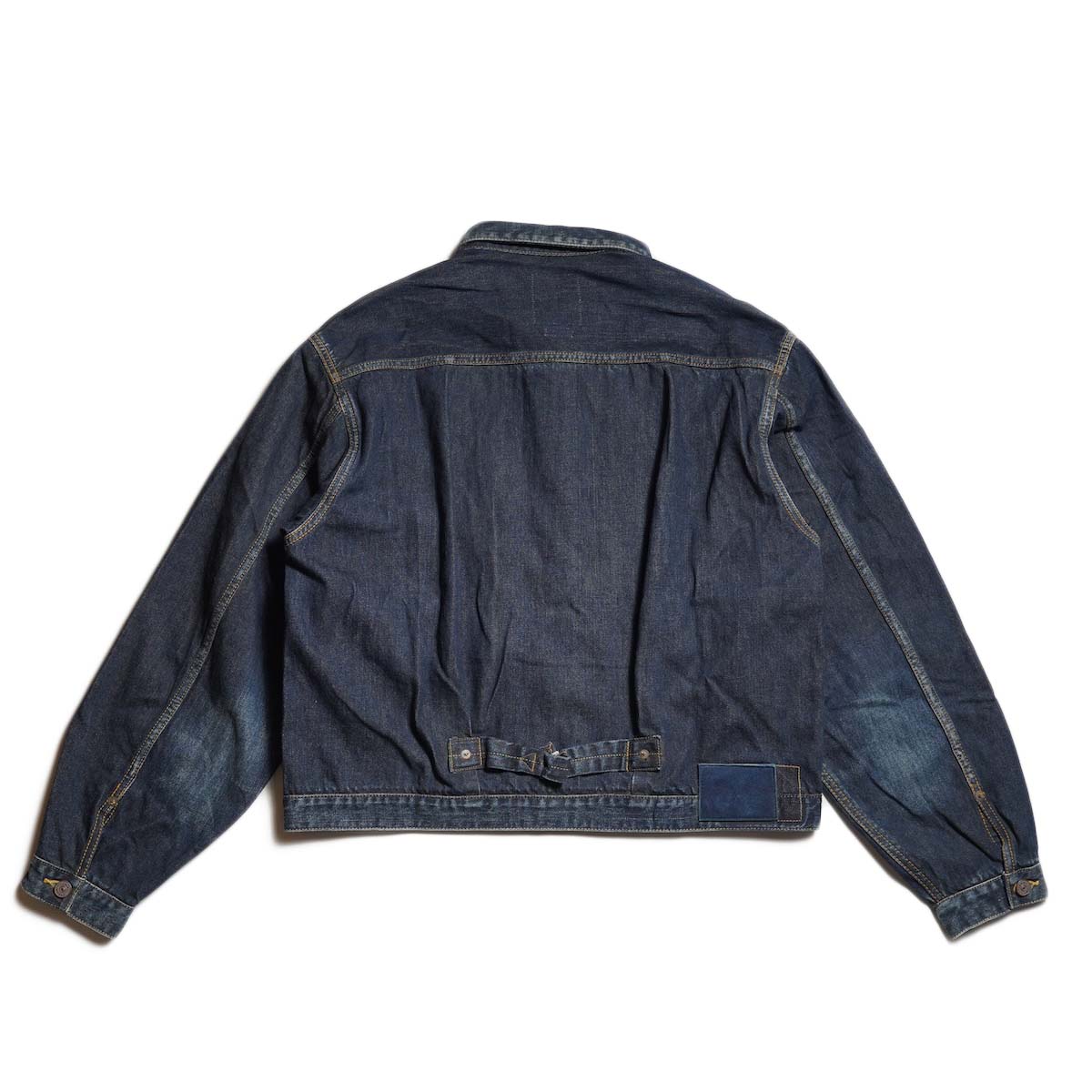 VISVIM / SS 102XX JKT DMGD MUD (Indigo) 背面
