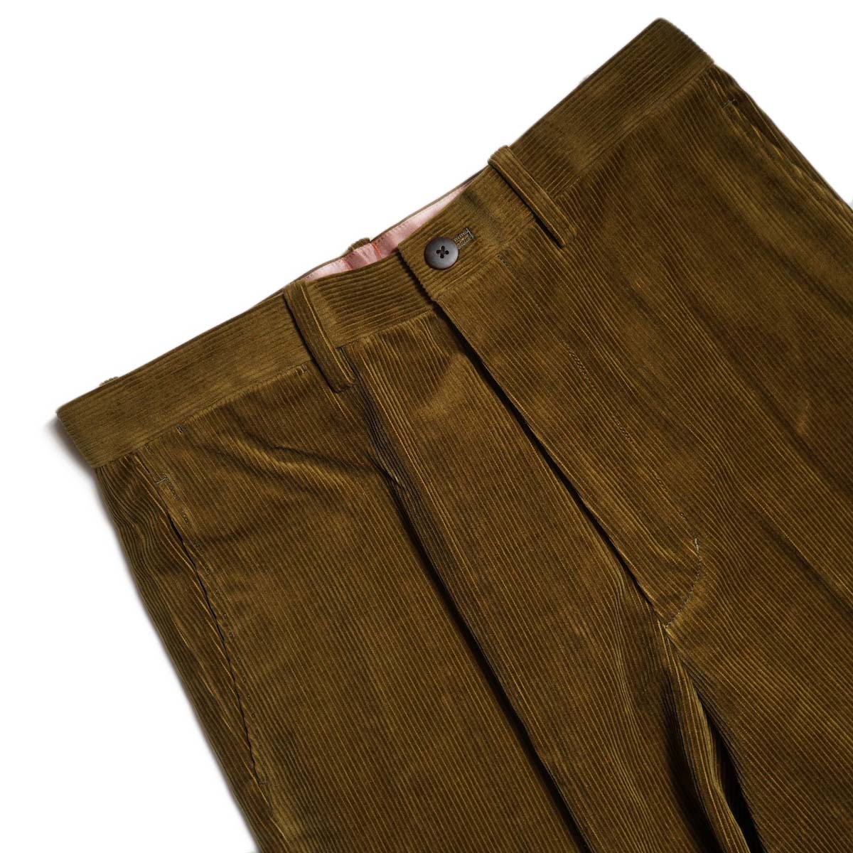 VISVIM / BROADER SLACKS RIDGE CORDS (Brown)