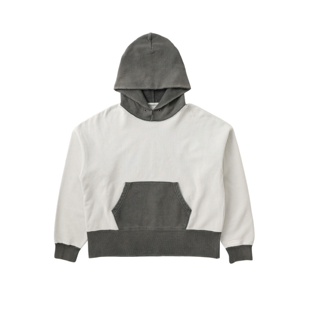 VISVIM / FELLOW HOODIE P.O. 2-TONE CRASH (Black)
