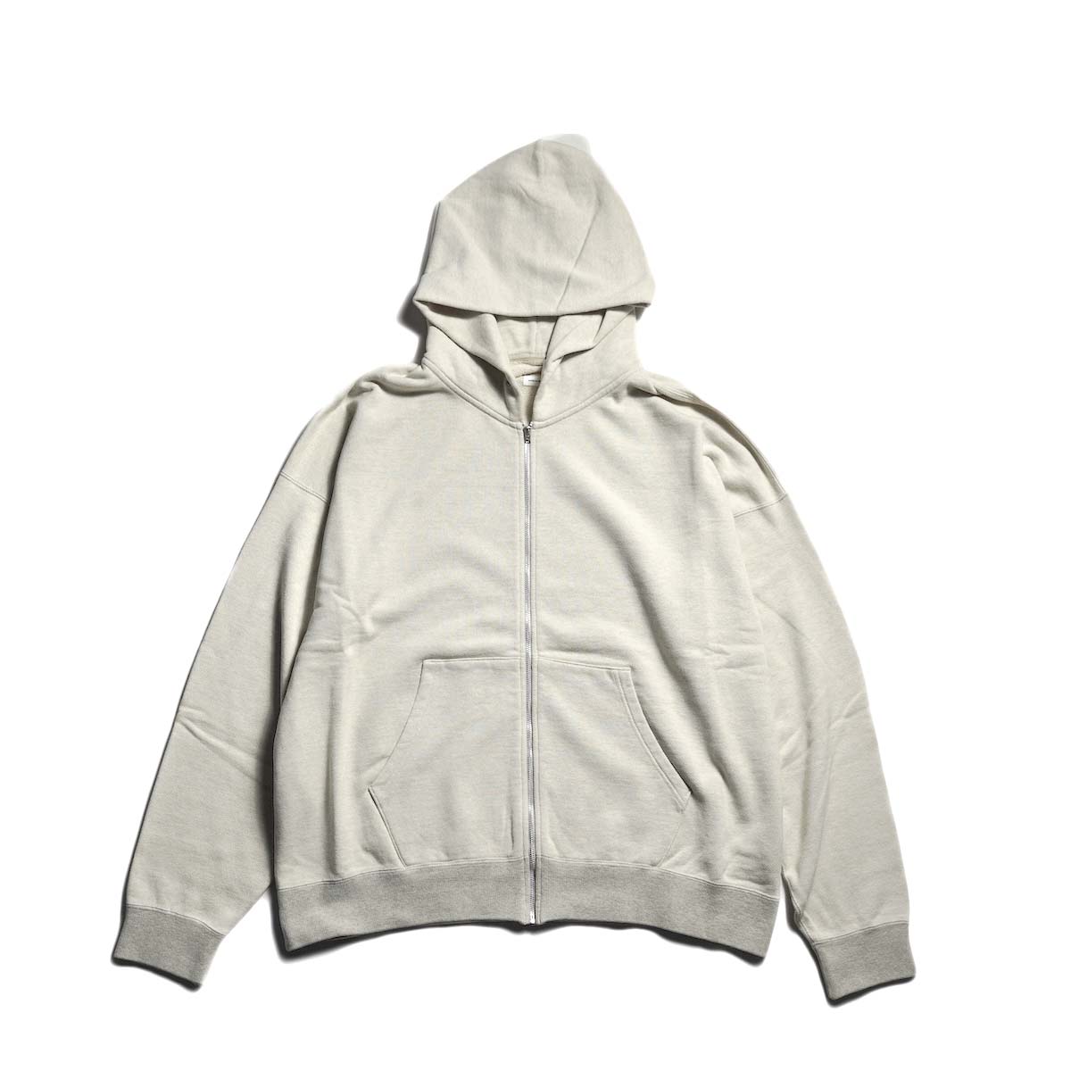 VISVIM / JUMBO SB HOODIE F.Z. DMGD (Grey)