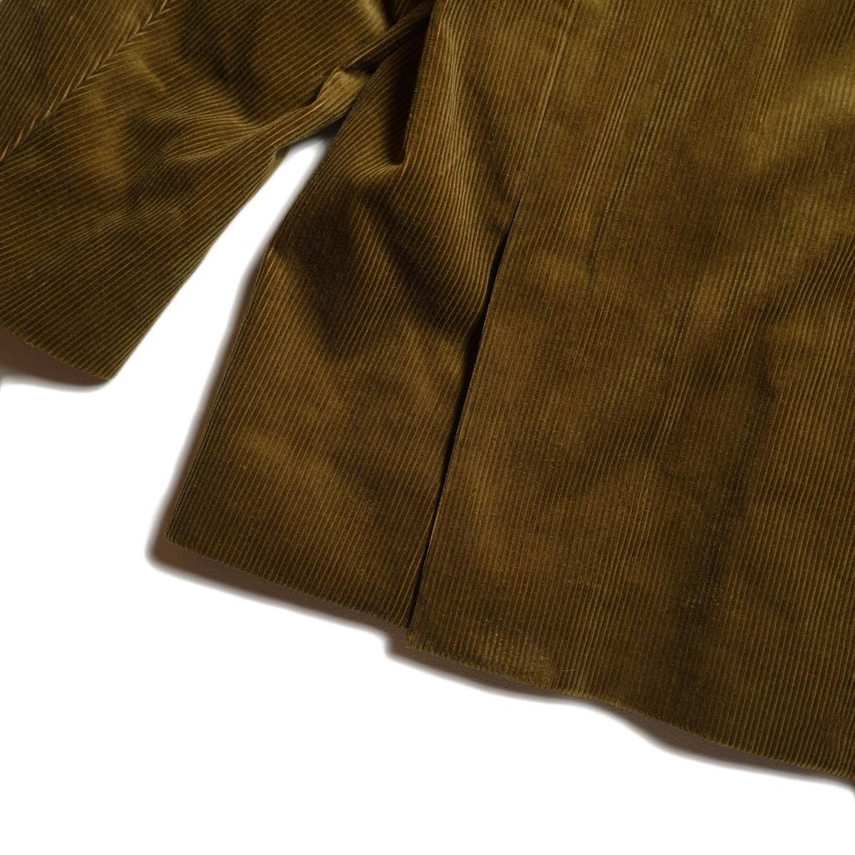 VISVIM / BURNSTONE BLAZER RIDGE CORDS (Brown) サイドベンツ