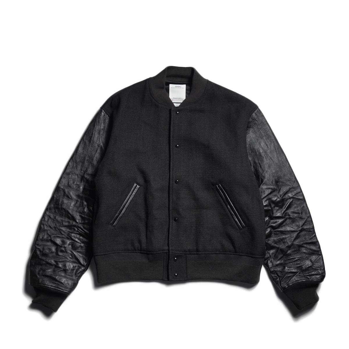 VISVIM / VARSITY JKT (Black)