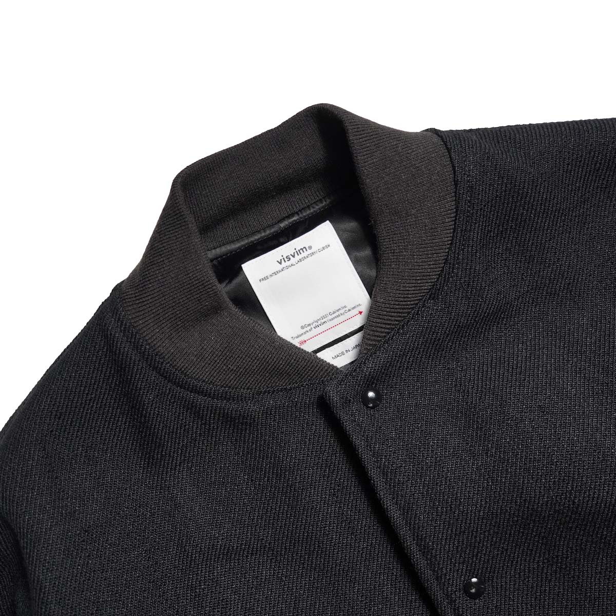 VISVIM / VARSITY JKT (Black) ネック