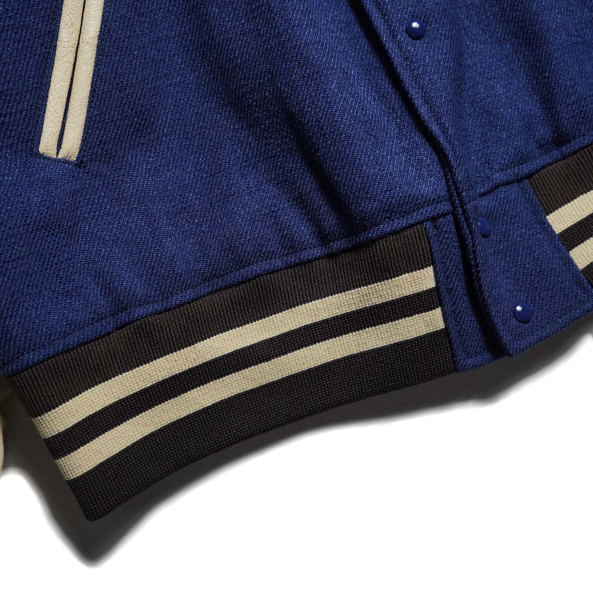 VISVIM / VARSITY JKT (Navy) 裾リブ