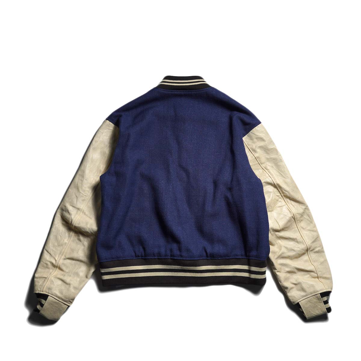VISVIM / VARSITY JKT (Navy) 背面