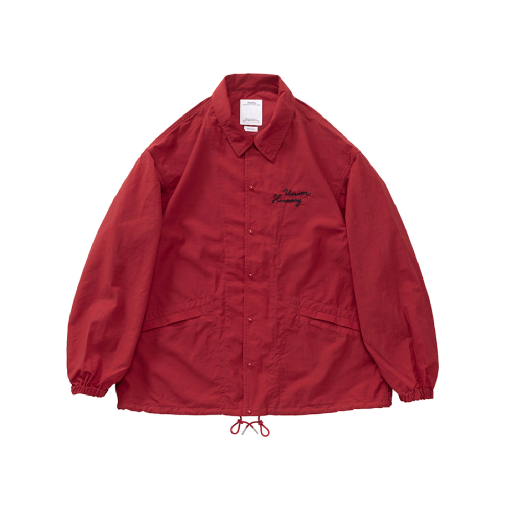 ジャケット・アウター visvim WINDFALL COACH JKT VISVIM / WINDFALL COACH JKT (Red)