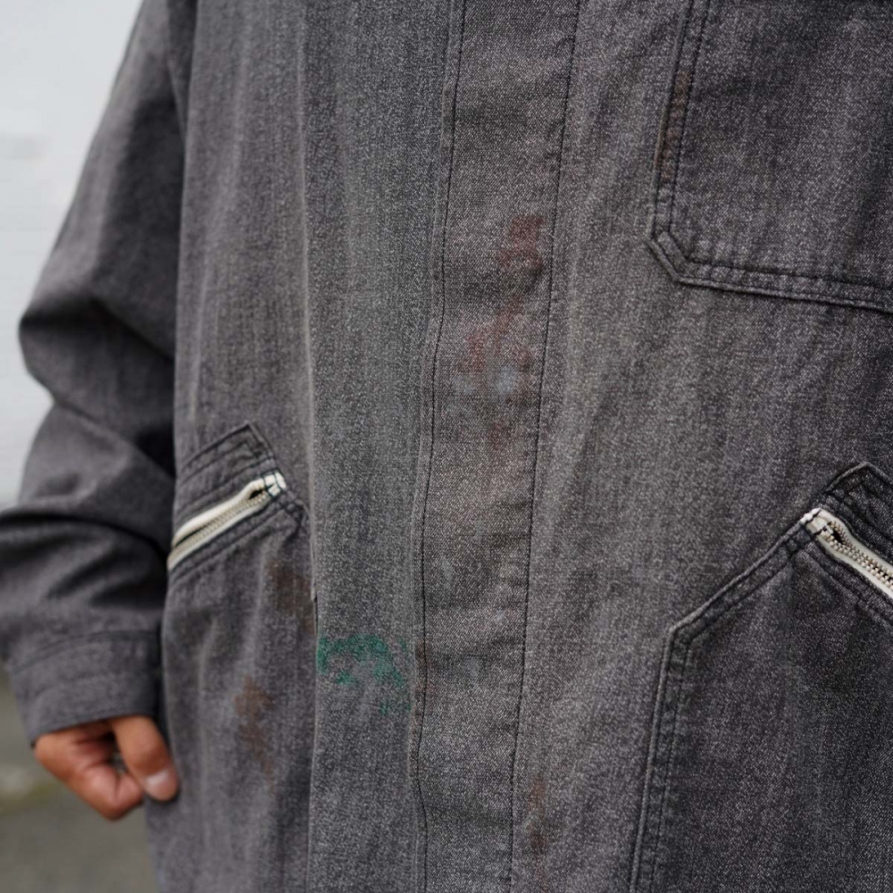 VISVIM / ECLAIR COVERALL (Grey) 着用イメージ④